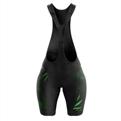 Dark Jungle Cycling Bib Short