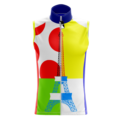 Maglia da ciclismo senza maniche Tour de France