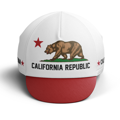 California Republic White Cycling Kit