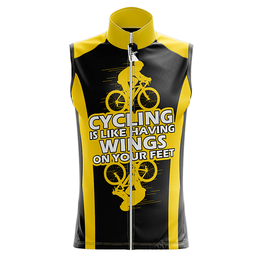 Cycling Feet Sleeveless Cycling Jersey