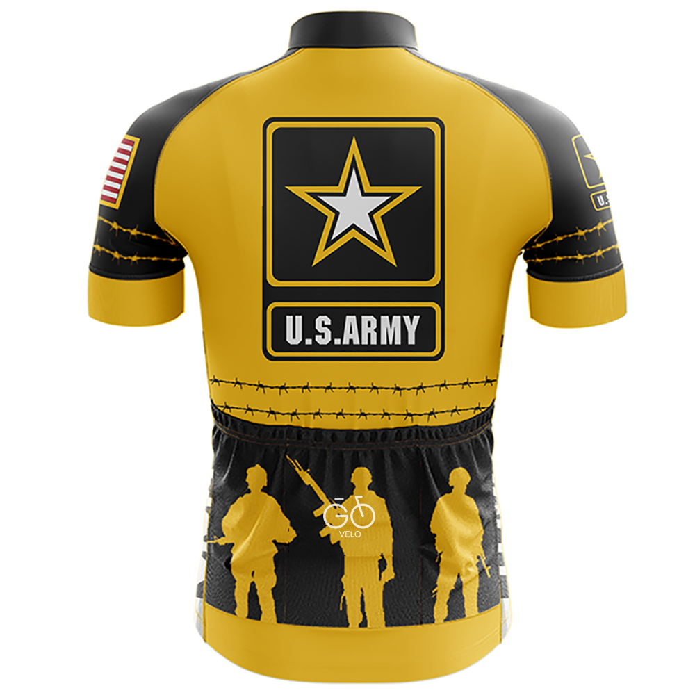 US Army Cycling Jersey Short Sleeve – GoVelo Clothing UK