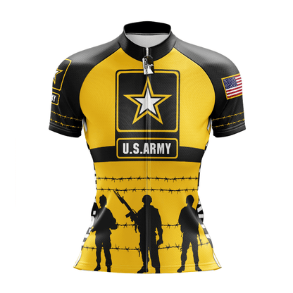 Maglia da ciclismo dell'esercito americano a maniche corte