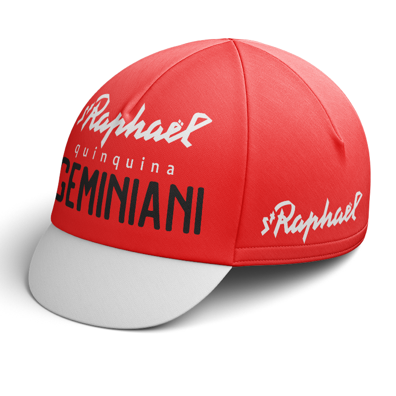 Retro St Raphael Quinquina Geminiani Cycling Cap