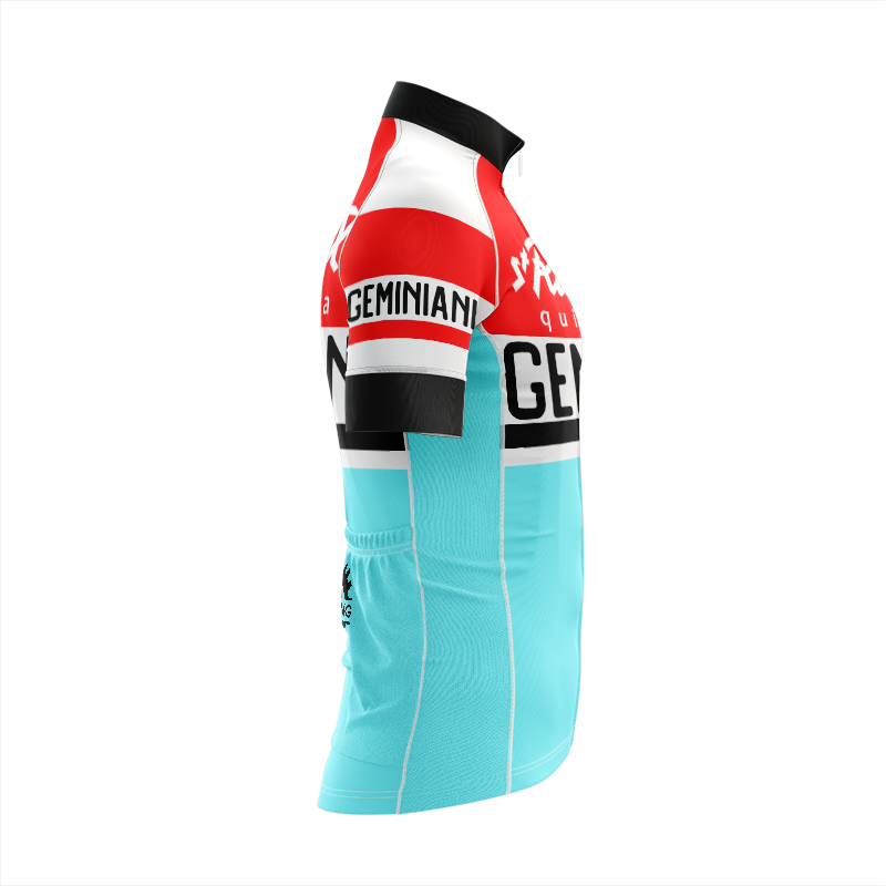 Retro St Raphael Quinquina Geminiani Cycling Jersey Short Sleeve