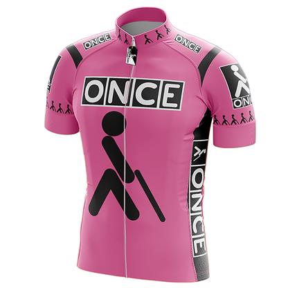 Retro Once Cycling Jersey Short Sleeve