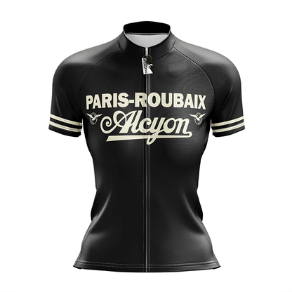 Paris to Roubaix Retro Cycling Jersey Short Sleeve