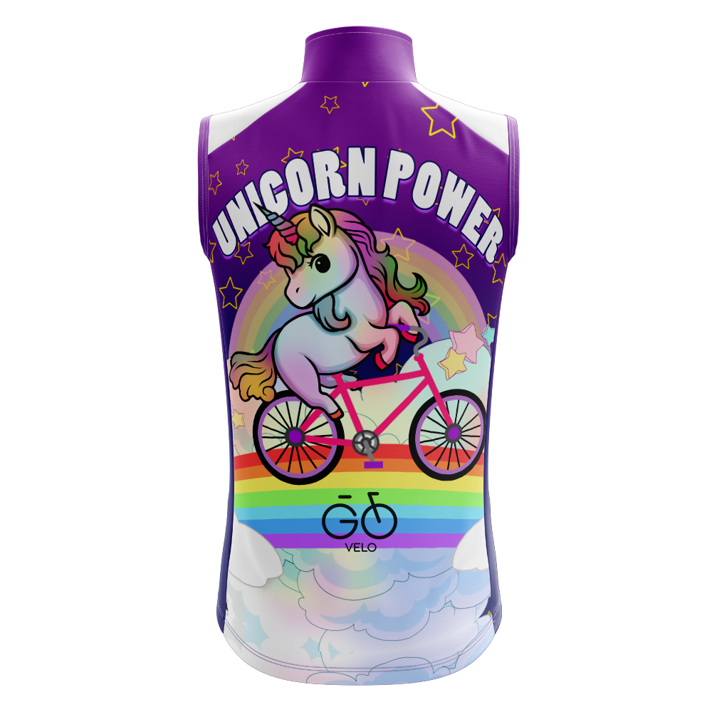 Unicorn Power Sleeveless Cycling Jersey