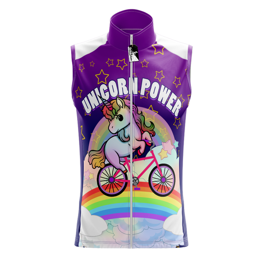 Maglia da ciclismo senza maniche Unicorn Power