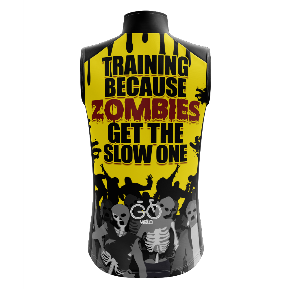 Slow Zombie Sleeveless Cycling Jersey