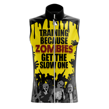 Slow Zombie Sleeveless Cycling Jersey