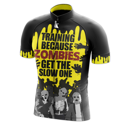 Slow Zombie Cycling Jersey Short Sleeve