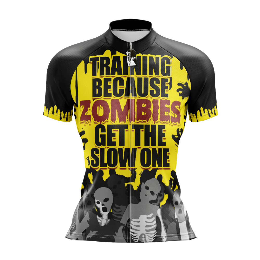 Slow Zombie Cycling Jersey Short Sleeve