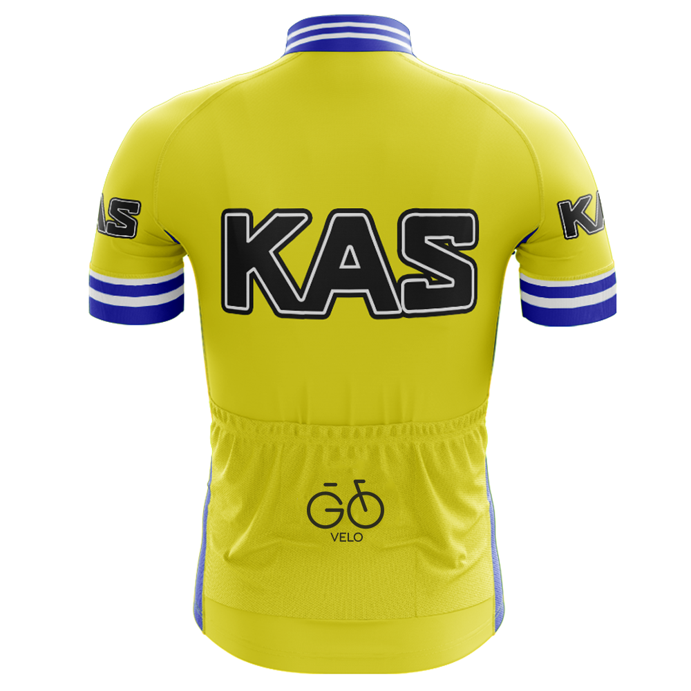 Maglia da ciclismo a maniche corte vintage retrò KAS