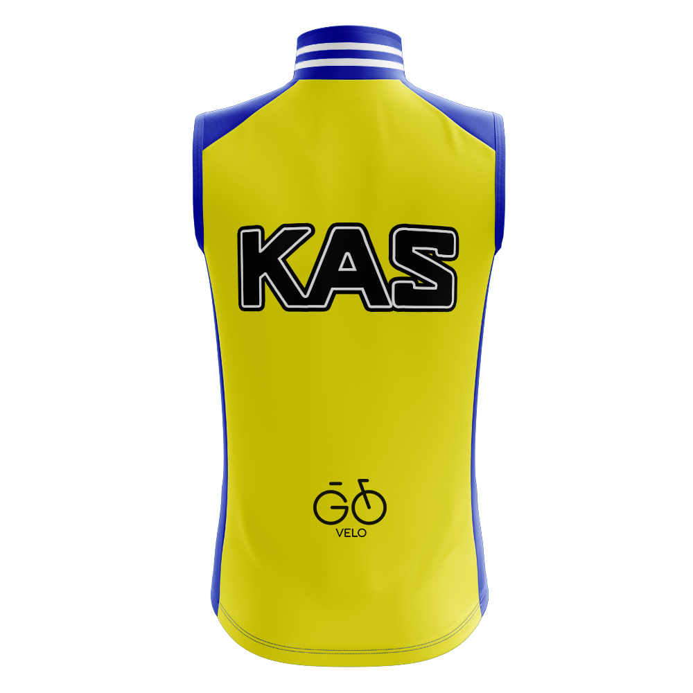 Retro KAS Sleeveless Cycling Jersey