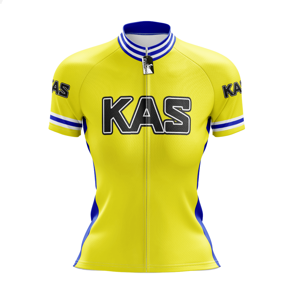 Maglia da ciclismo a maniche corte vintage retrò KAS