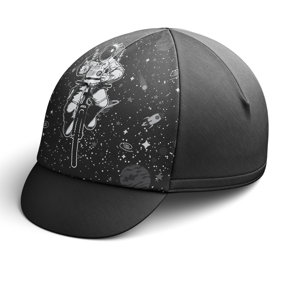 Space Black Cycling Cap