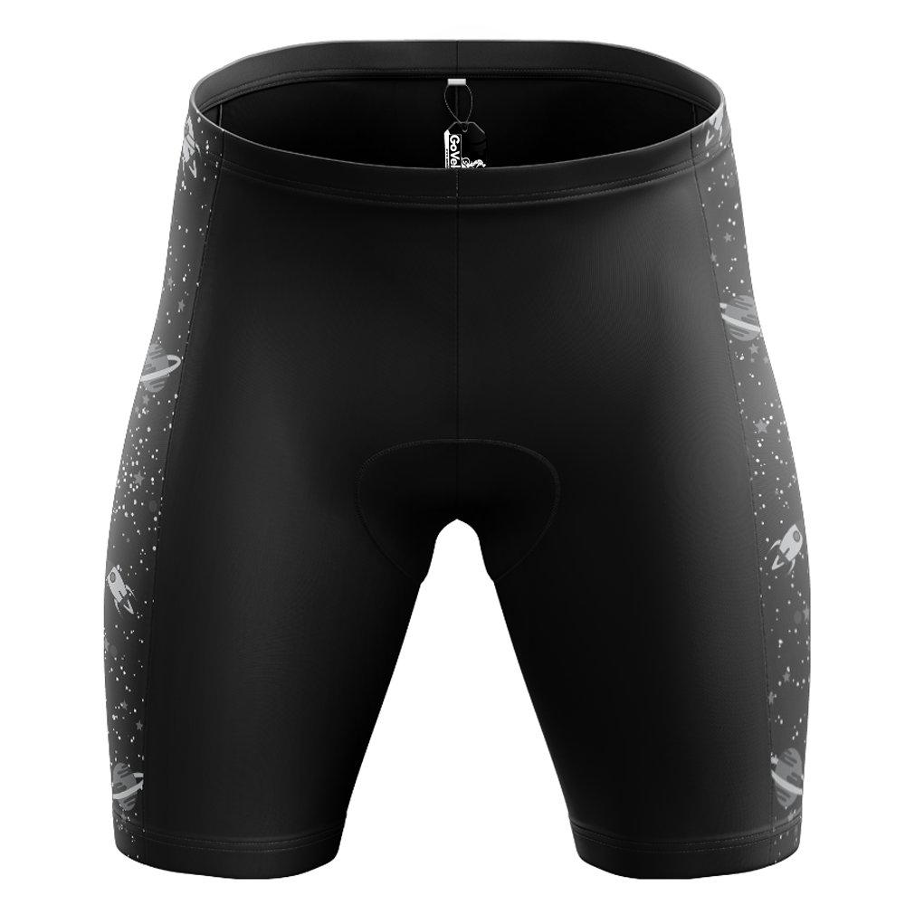 Pantaloncini da ciclismo nero siderale