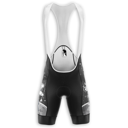 Space White Cycling Bib Short