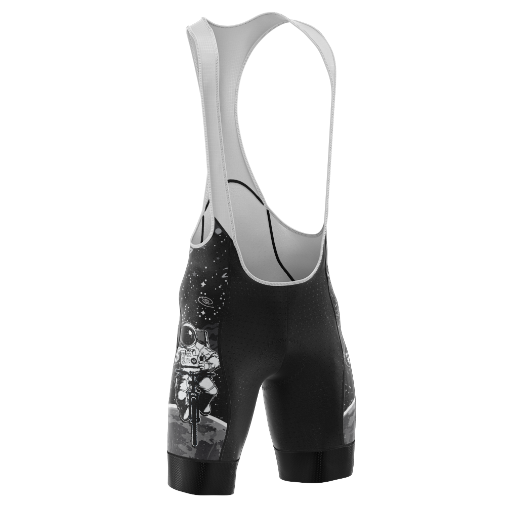 Space White Cycling Bib Short