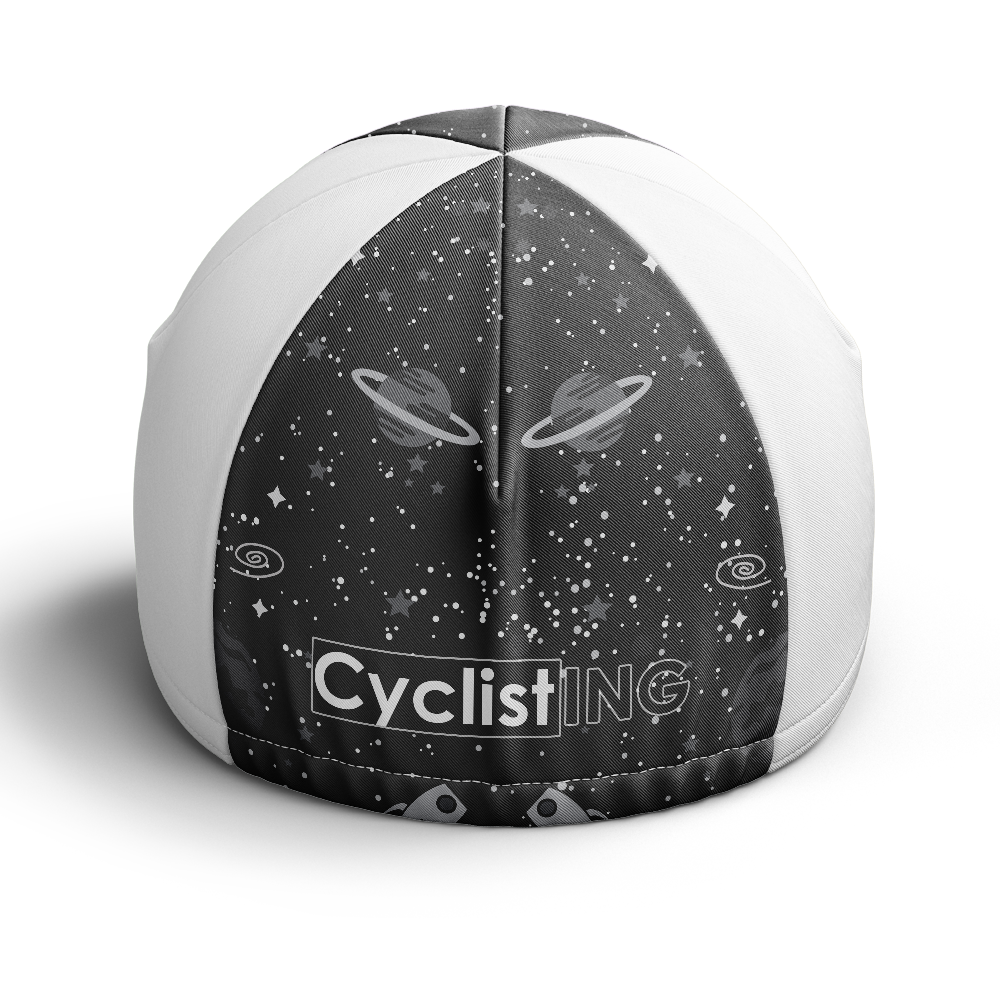 Space White Cycling Cap