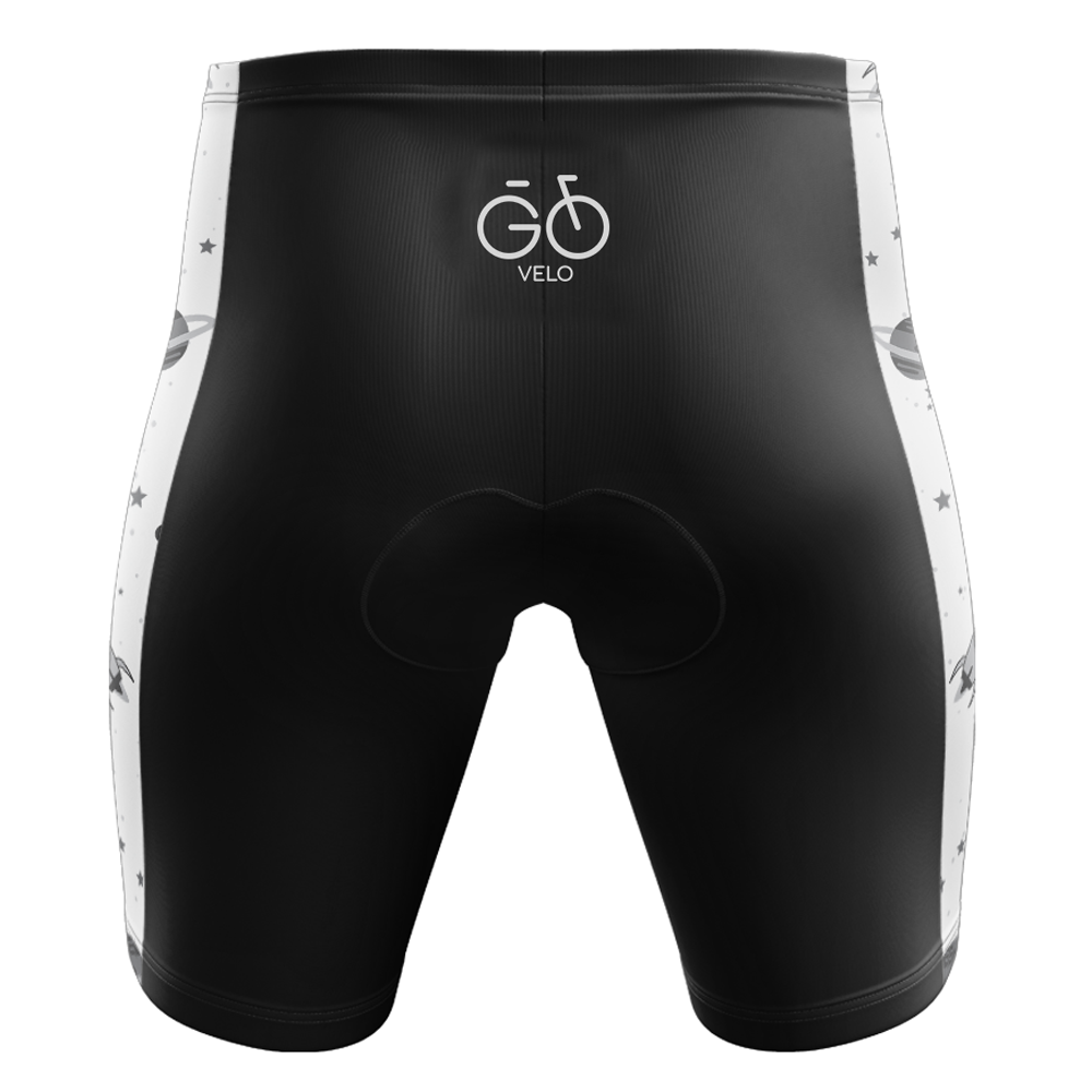 Space White Cycling Short