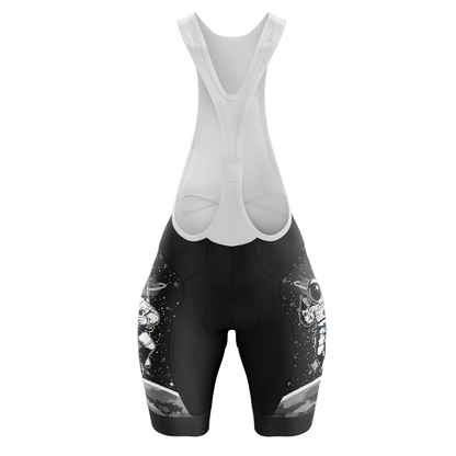 Space White Cycling Bib Short