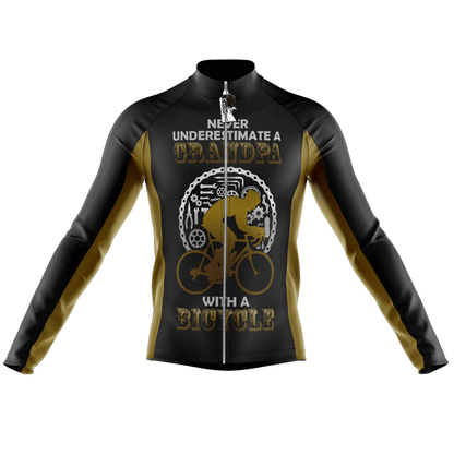 Grandpa Long Sleeve Cycling Jersey