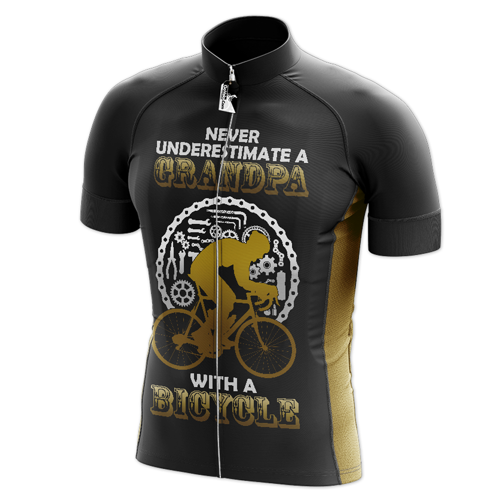 Grandpa Short Sleeve Cycling Jersey GoVelo Clothing UK
