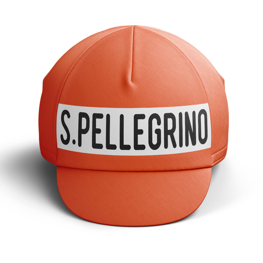 Cappellino ciclismo retrò San Pellegrino