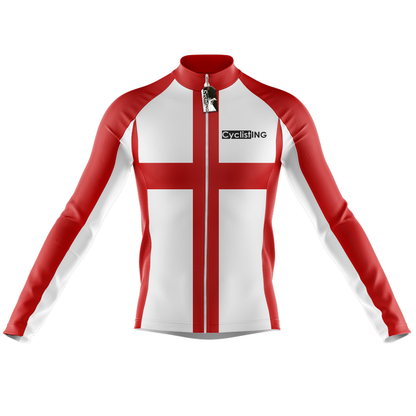 England Long Sleeve Cycling Jersey