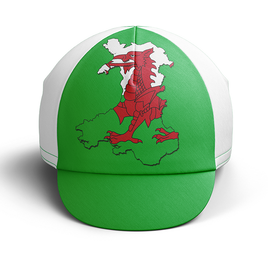 Wales-Radsportkappe