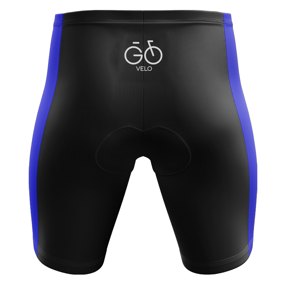 Pantaloncini da ciclismo americani blu