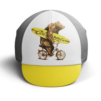 California Ride Bear Cycling Cap