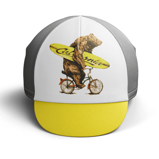 Cappellino da ciclismo California Ride Bear