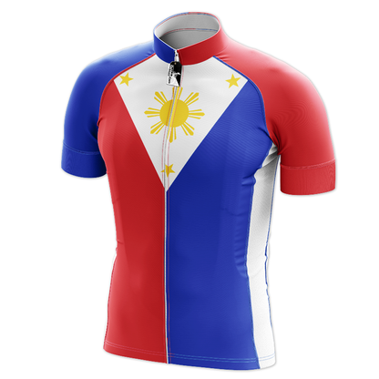 Philippinen Kurzarm-Radtrikot