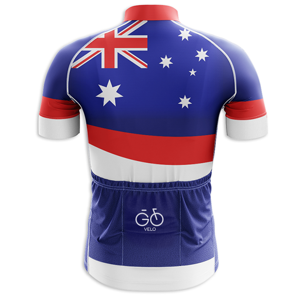 Australia Cycling Jersey Short Sleeve