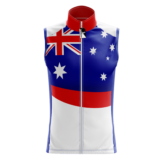 Maglia da ciclismo smanicata Australia