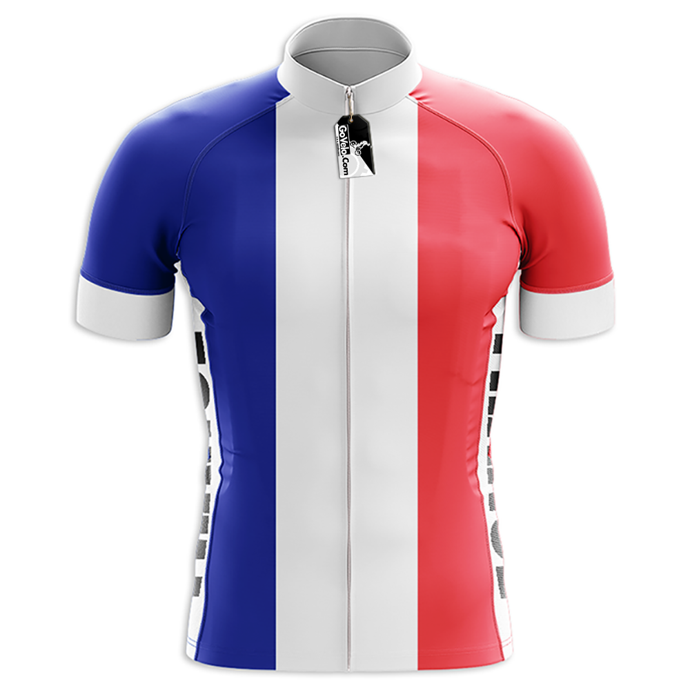 France Short Sleeve Cycling Jersey