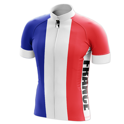 France Short Sleeve Cycling Jersey