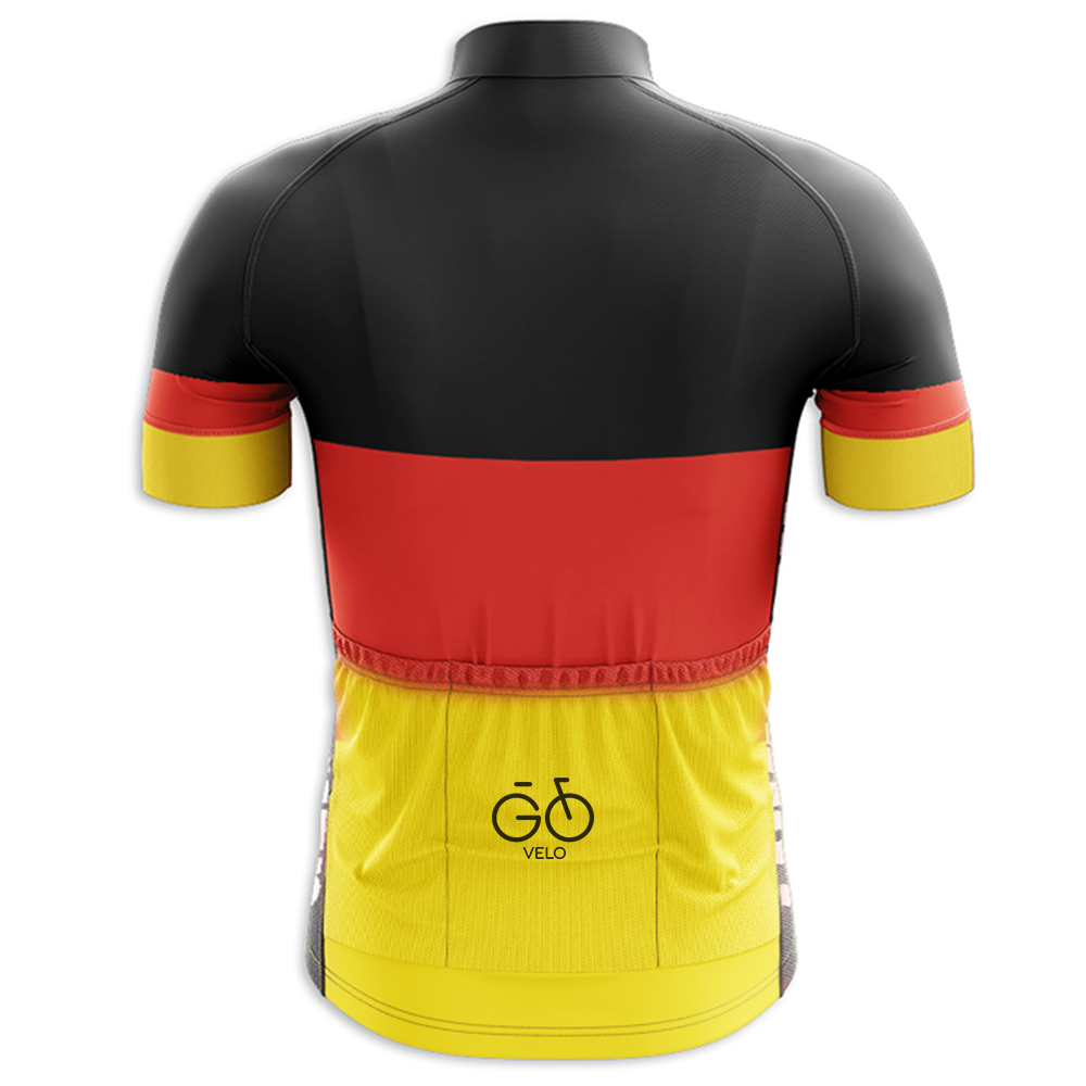 Deutschland Short Sleeve Cycling Jersey