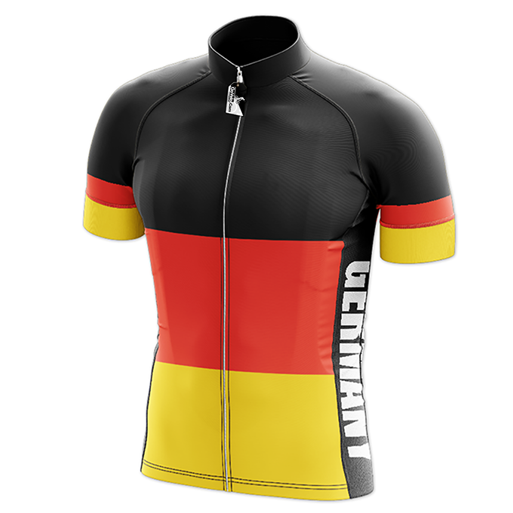 Deutschland Short Sleeve Cycling Jersey