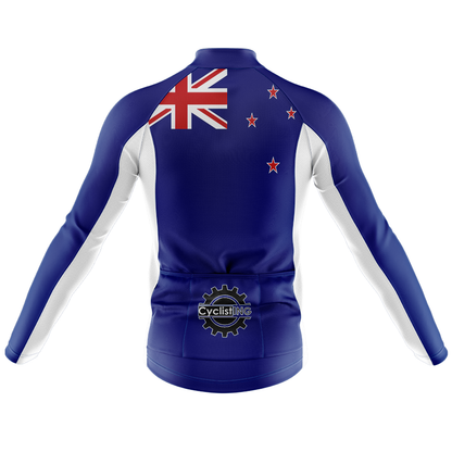 New Zealand Long Sleeve Cycling Jersey