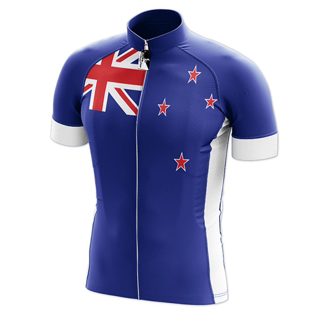 New Zealand Short Sleeve Cycling Jersey