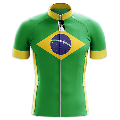 Maglia da ciclismo manica corta Brasile