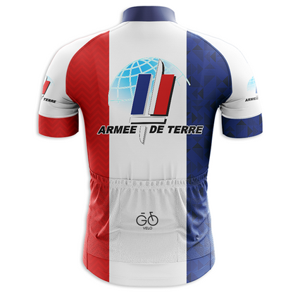 French Army Short Sleeve Cycling Jersey