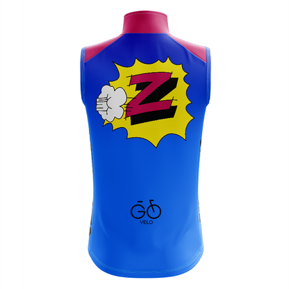 Z Vetements Enfants Sleeveless Retro Cycling Jersey