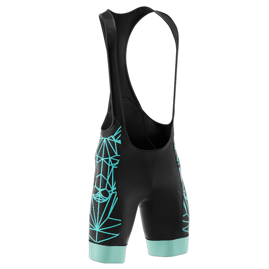 Geometric Deer Cycling Bib Short