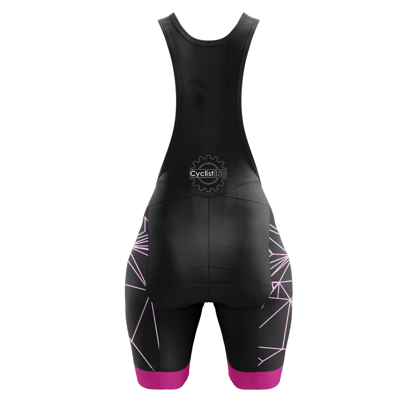 Geometric Unicorn Cycling Bib Short