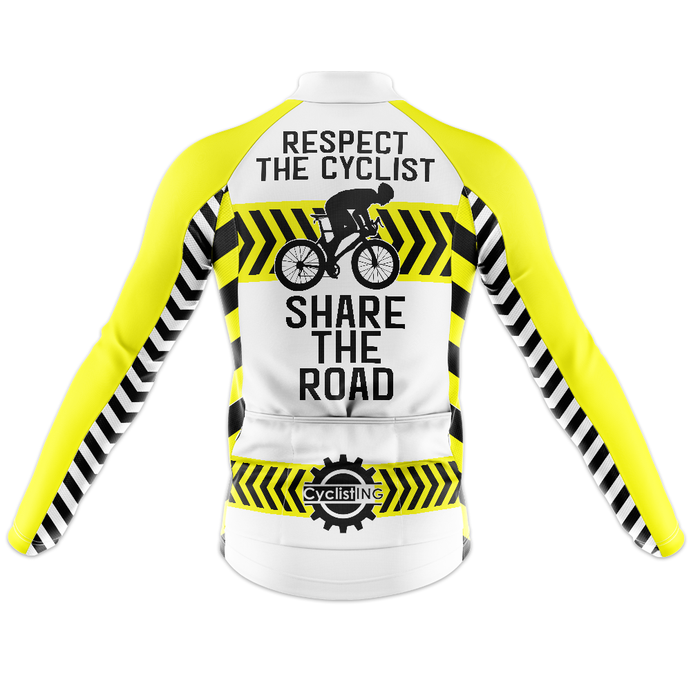 Maglia da ciclismo a maniche lunghe Respect