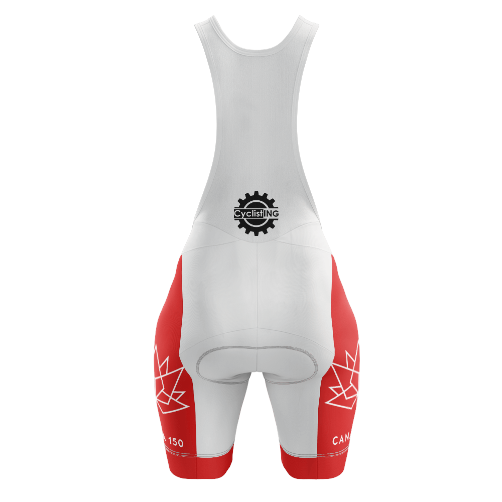 Canada 150 Cycling Bib Short